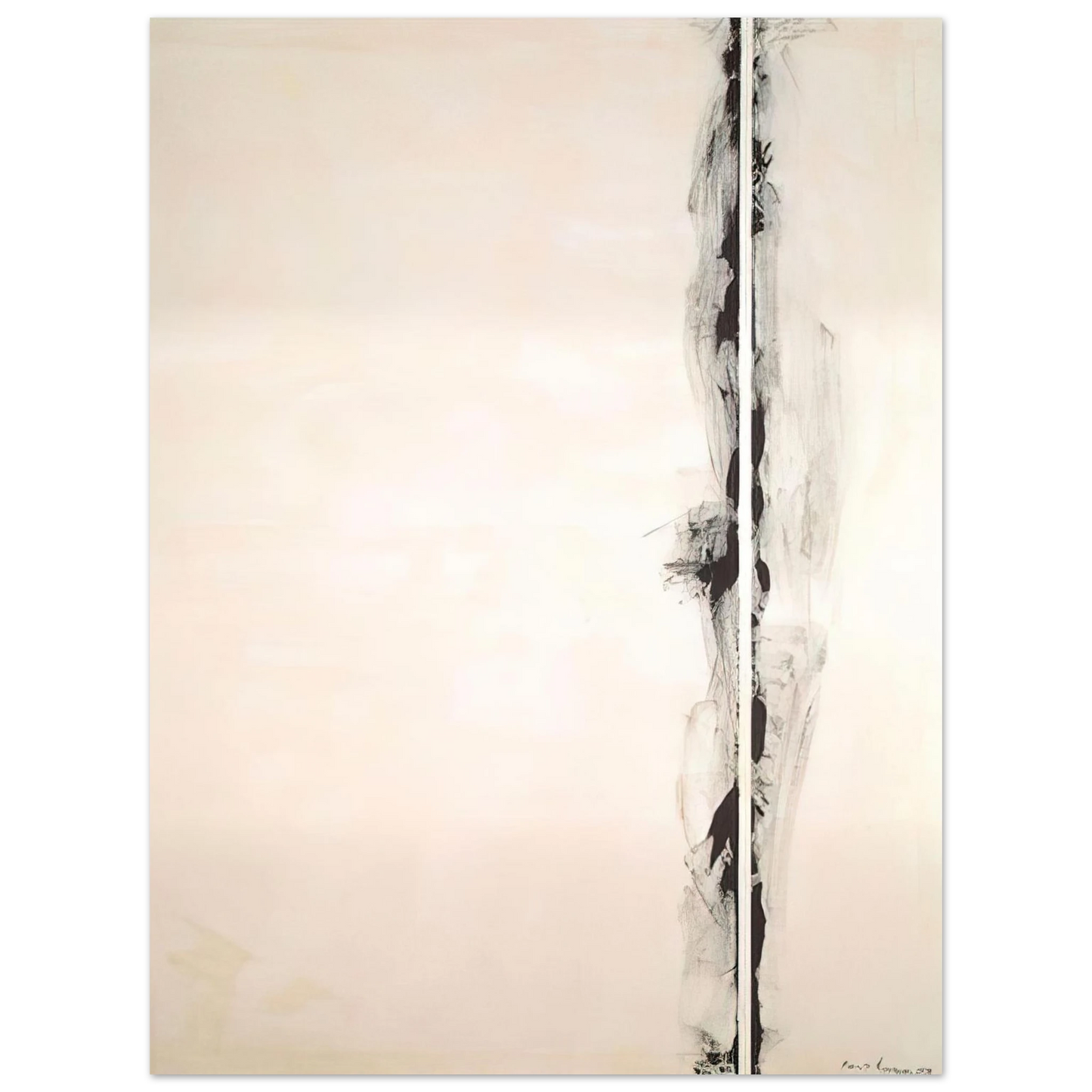 Barnett Newman - The Station of the Cross - First Station 75x100 cm / 30x40inches Fine Art Poster