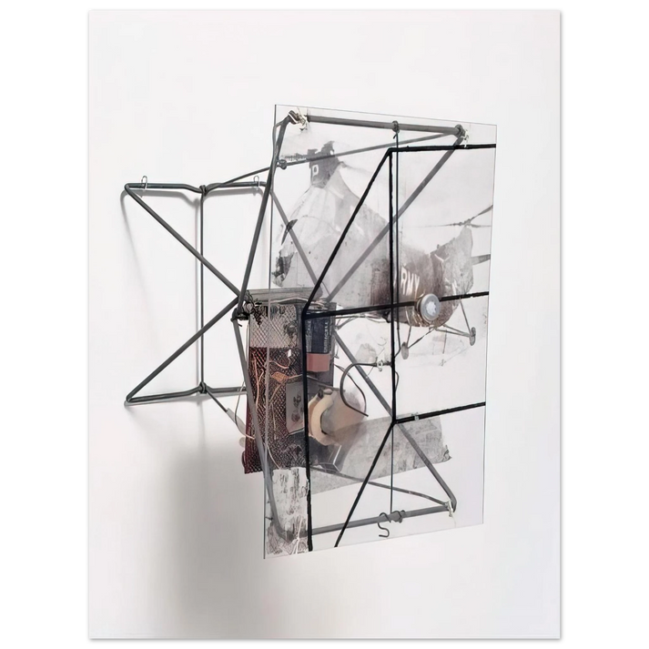 Robert Rauschenberg - DRY CELL 1963 75x100 cm / 30x40inches Fine Art Poster