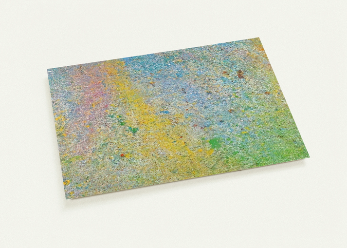 Milky Way - 1966 By Walasse Ting Pack of 10 Post Cards | Walasse Ting Post Cards | A6 (10.5 x 14.8 cm) - 4.1 x 5.8 inches