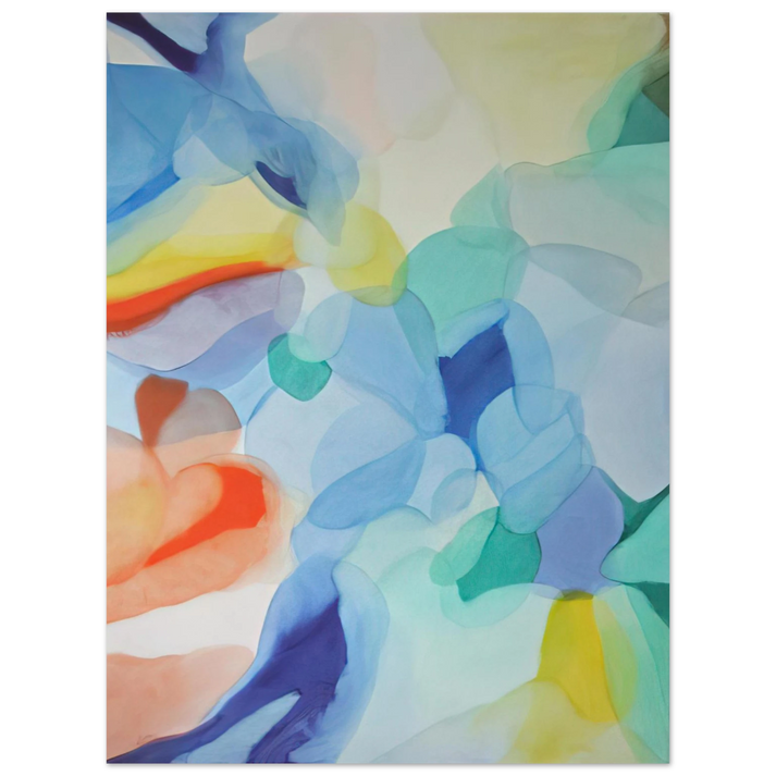 Alice Baber - The Light in the Depths 75x100 cm / 30x40inches Fine Art Poster