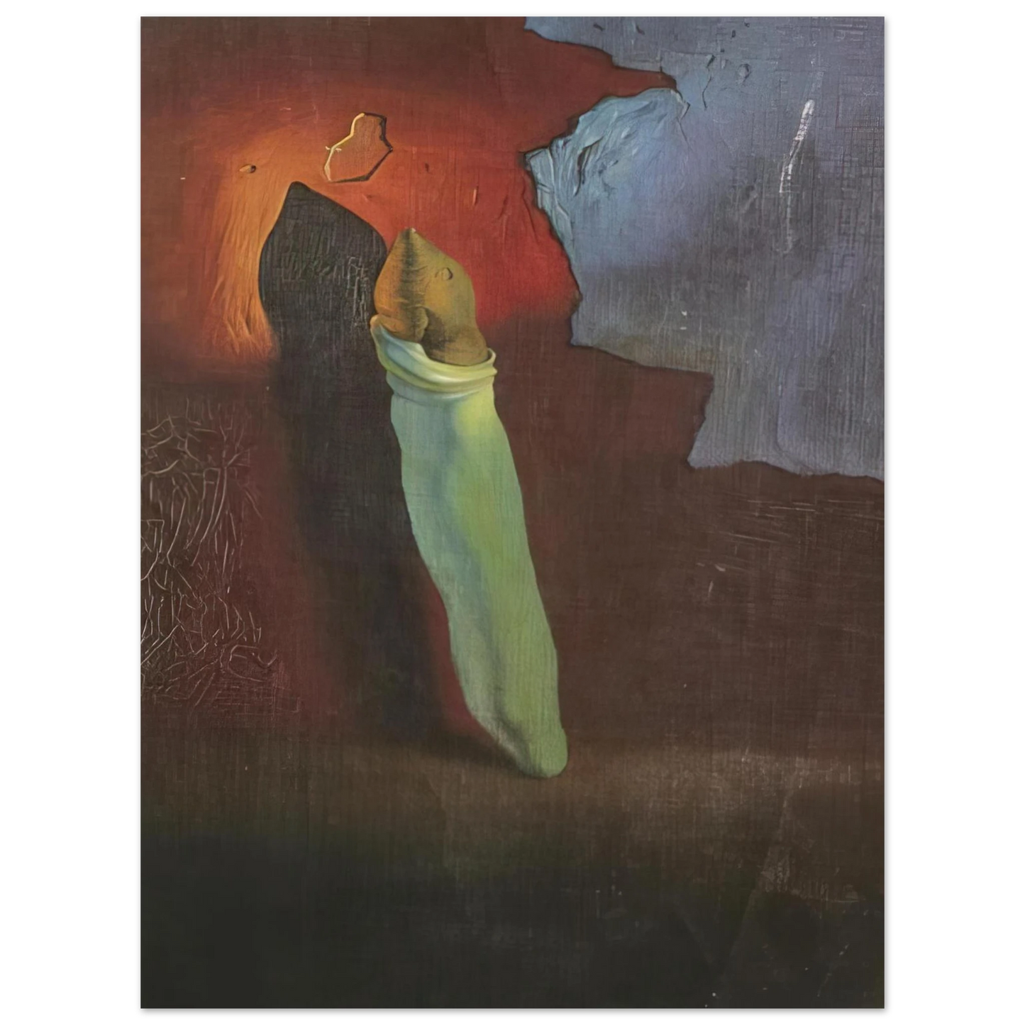 Salvador Dali - ANTHROPOMORPHIC BREAD 1 75x100 cm / 30x40inches Fine Art Poster