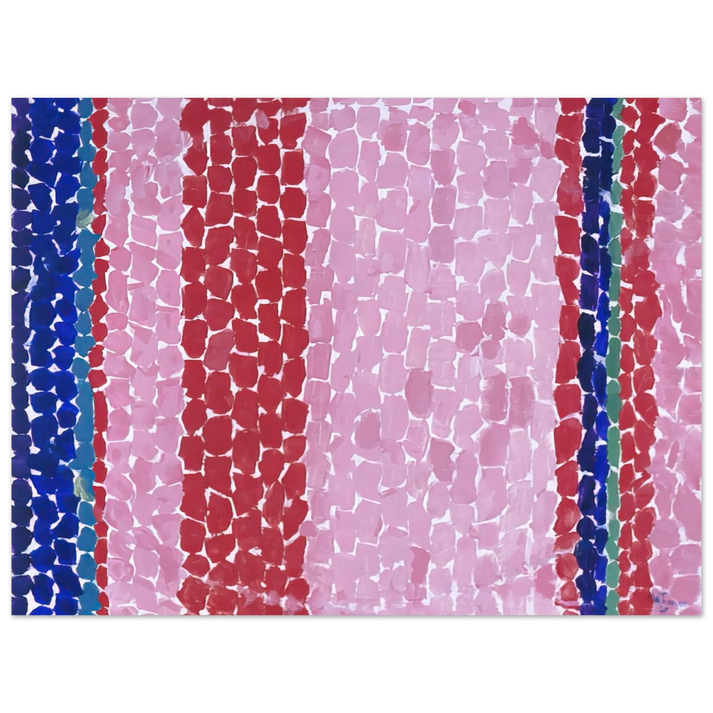 Alma Woodsey Thomas - A GLIMPSE OF MARS 1969 75x100 cm / 30x40inches Fine Art Poster