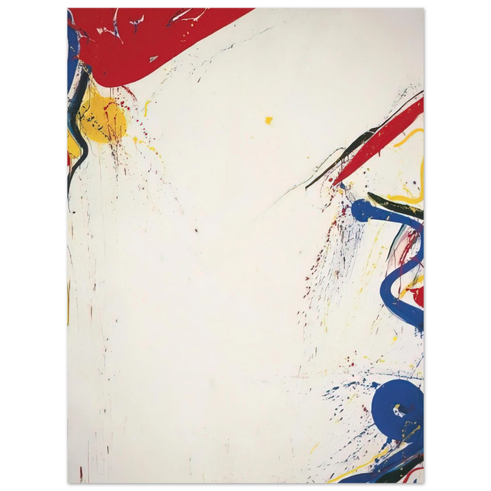 Sam Francis - When White 75x100 cm / 30x40inches Fine Art Poster