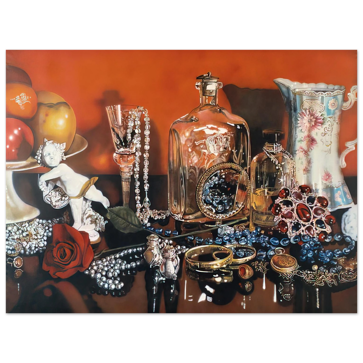 Audrey Flack - JOLIE MADAME 1973 75x100 cm / 30x40inches Fine Art Poster