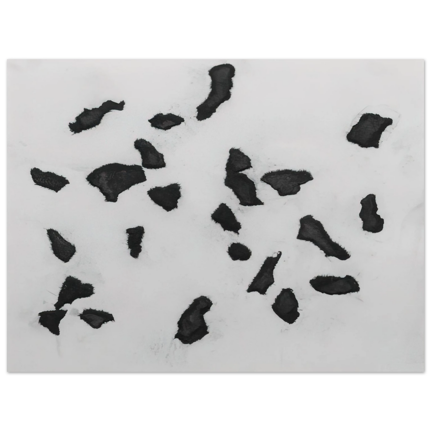Jean Arp - According to the Laws of Chance 75x100 cm / 30x40inches Fine Art Poster