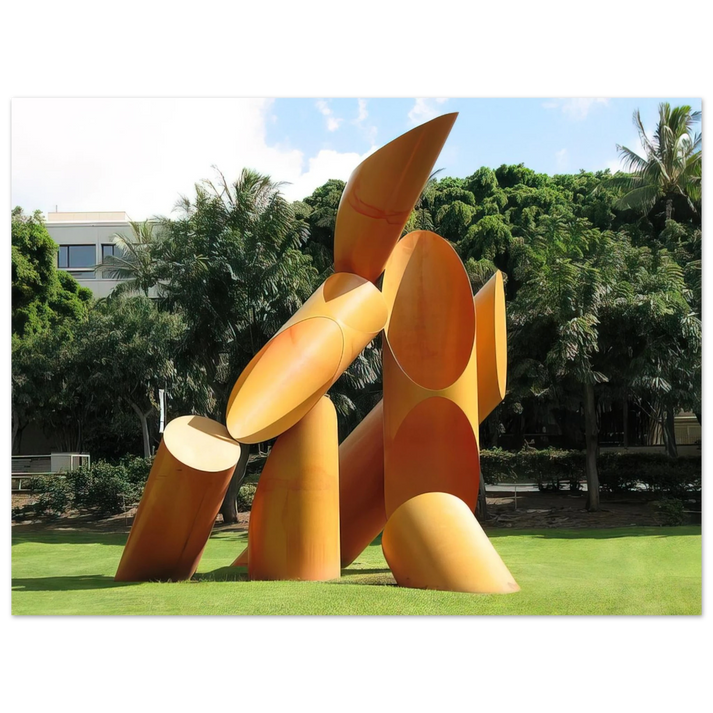 Alexander Liberman - Gate of Hope - 1972 75x100 cm / 30x40inches Fine Art Poster