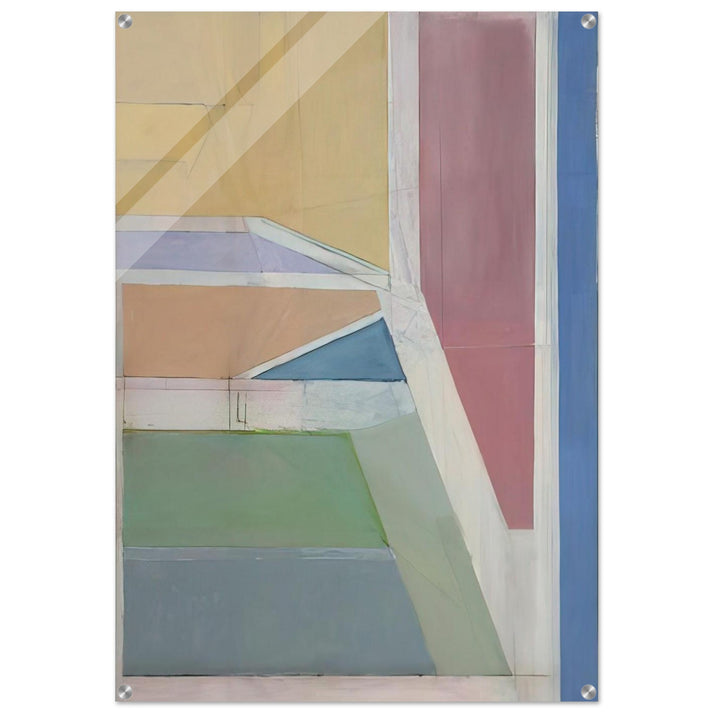 Ocean Park #27 - Richard Diebenkorn Acrylic Print - 70x100 cm / 28x40″ inches | Richard Diebenkorn Wall Art | Richard Diebenkorn Prints