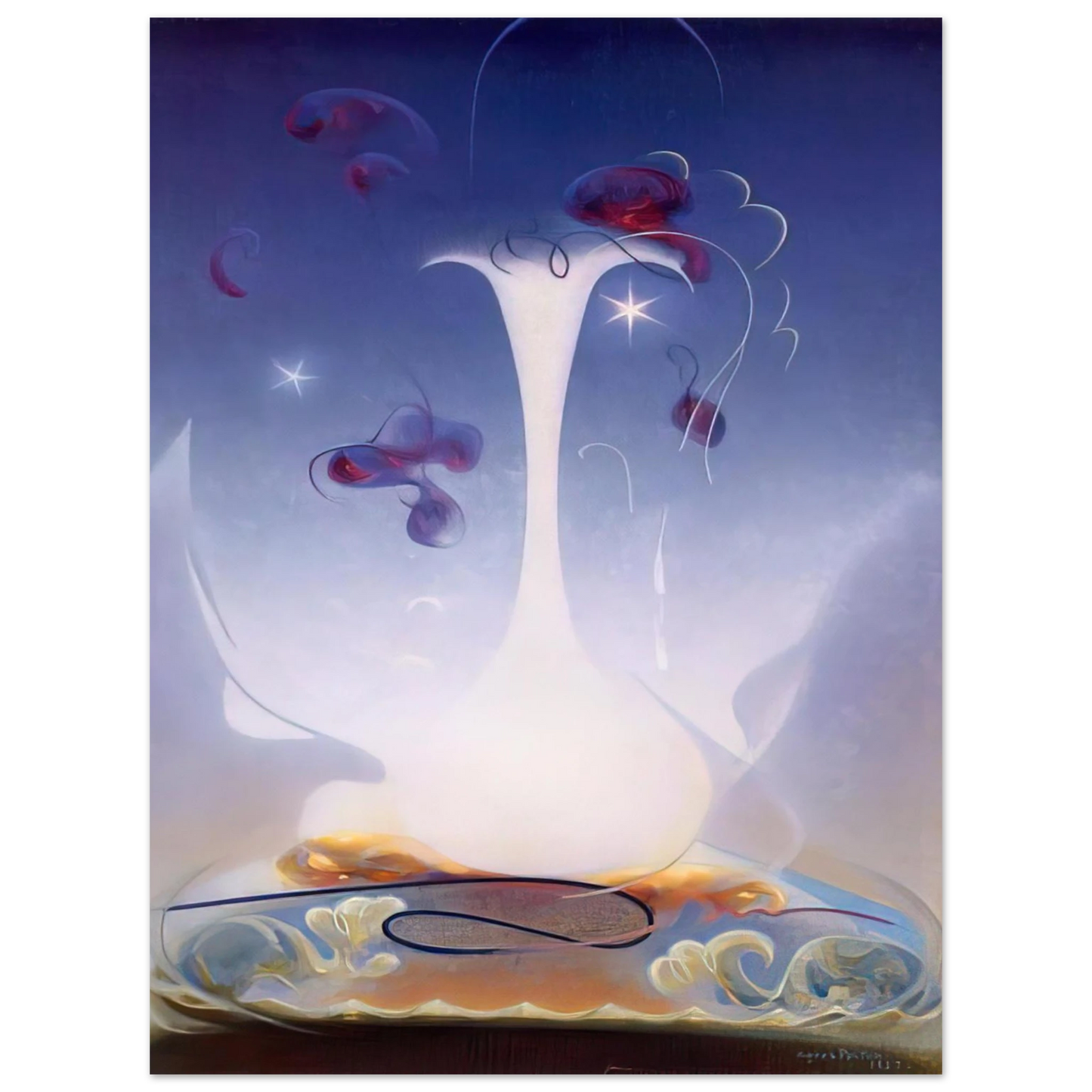 Agnes Lawrence Pelton - Memory - 1937 75x100 cm / 30x40inches Fine Art Poster