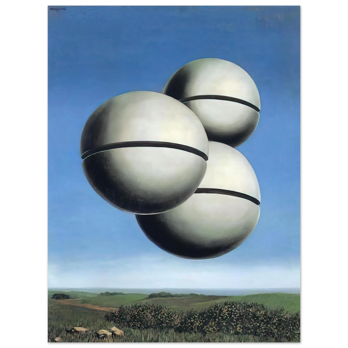 Rene Magritte - THE VOICE OF SPACE 1928 75x100 cm / 30x40inches Fine Art Poster