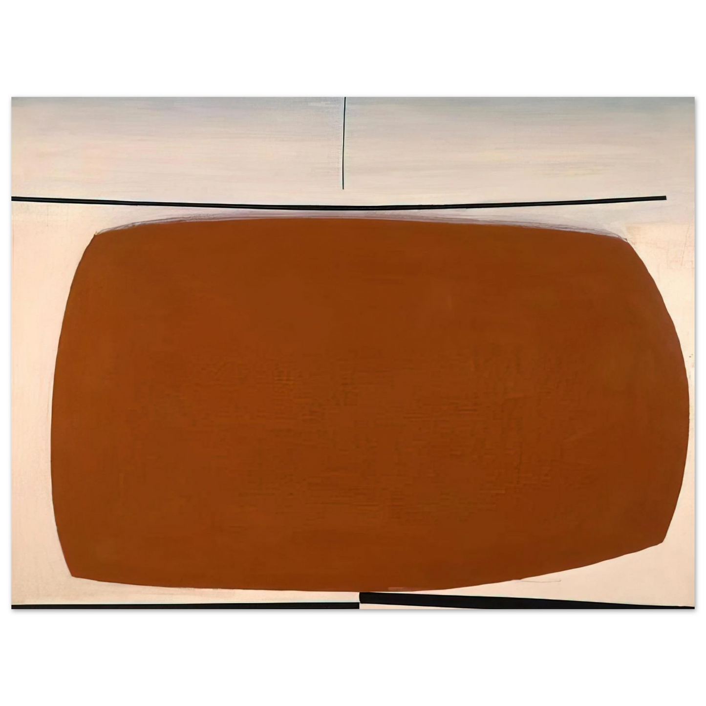 Victor Pasmore - YELLOW ABSTRACT 1961 75x100 cm / 30x40inches Fine Art Poster