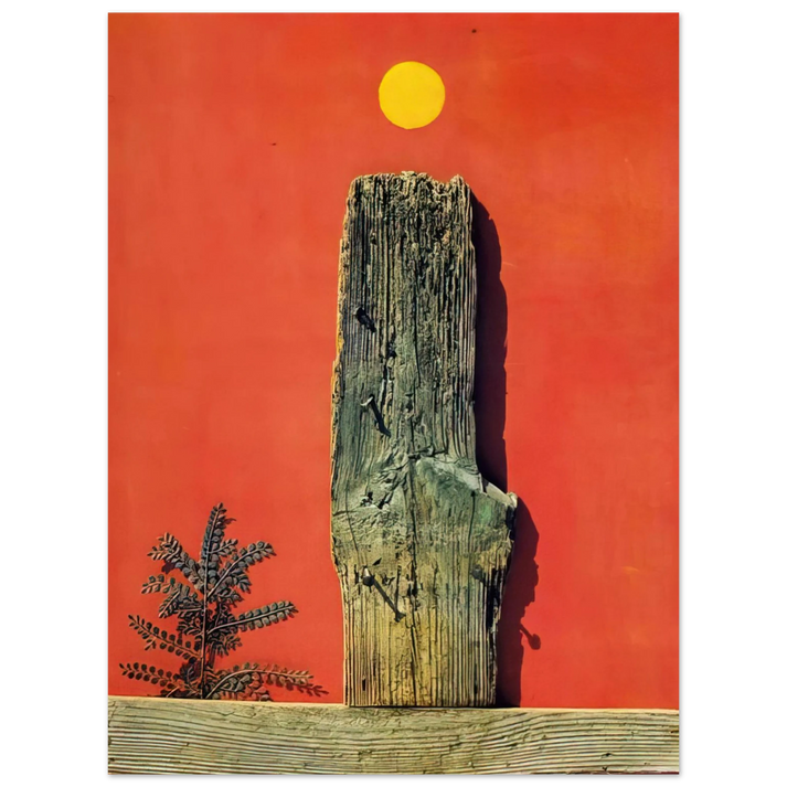 Max Ernst - Red Forest 75x100 cm / 30x40inches Fine Art Poster
