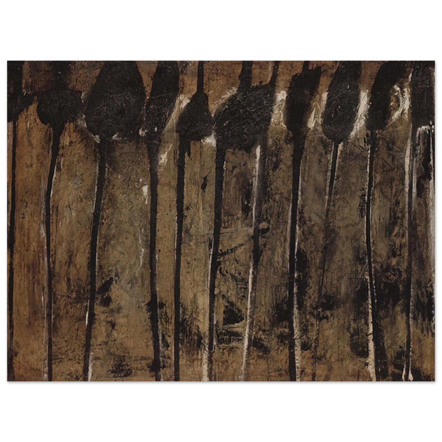 Cy Twombly - Solon I 75x100 cm / 30x40inches Fine Art Poster