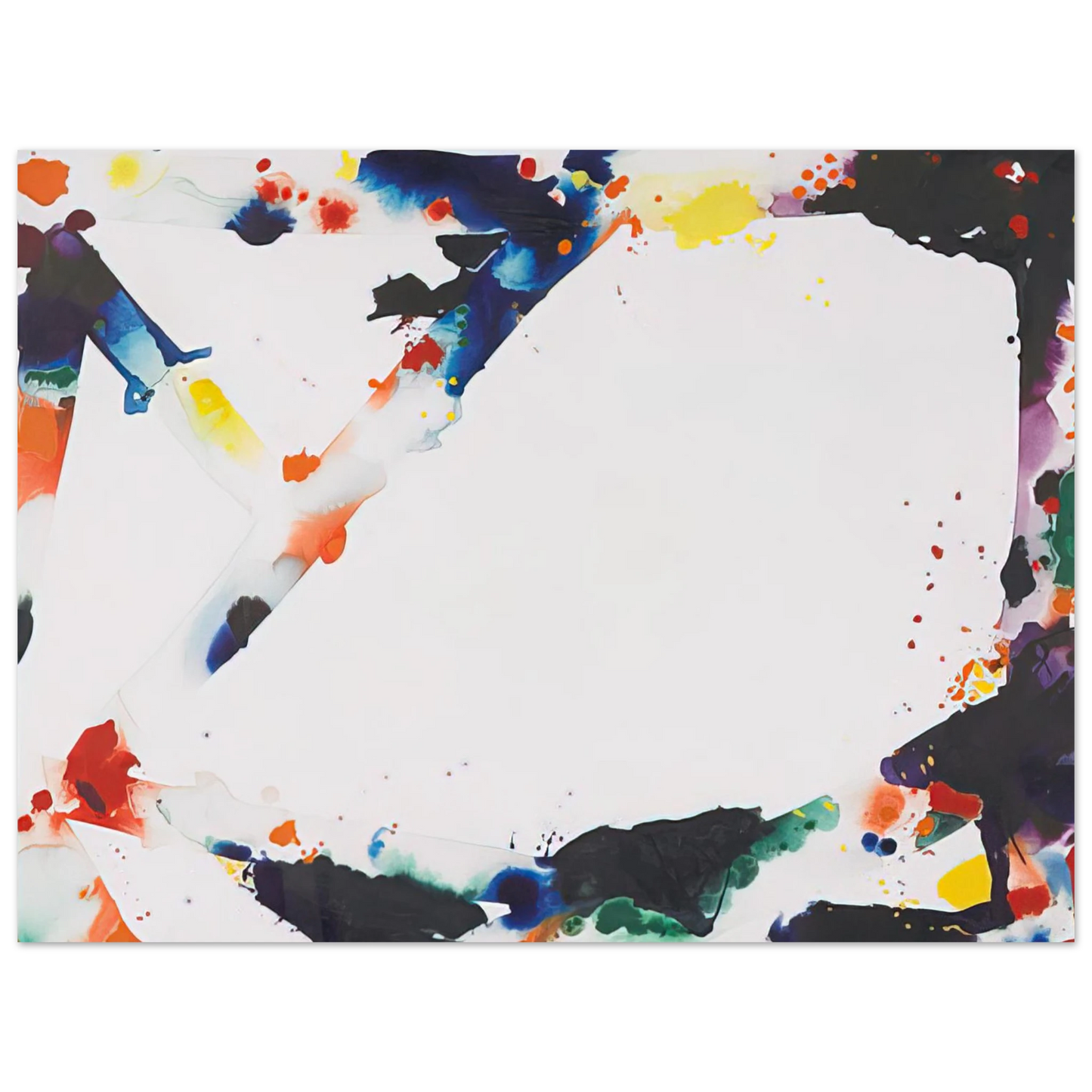 Sam Francis - Angel Trails 75x100 cm / 30x40inches Fine Art Poster