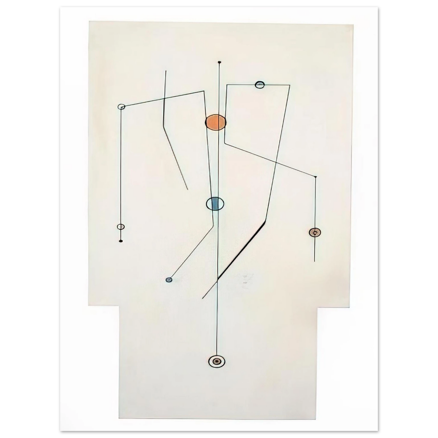 Carmelo Arden Quin - Ilke - 1951 75x100 cm / 30x40inches Fine Art Poster