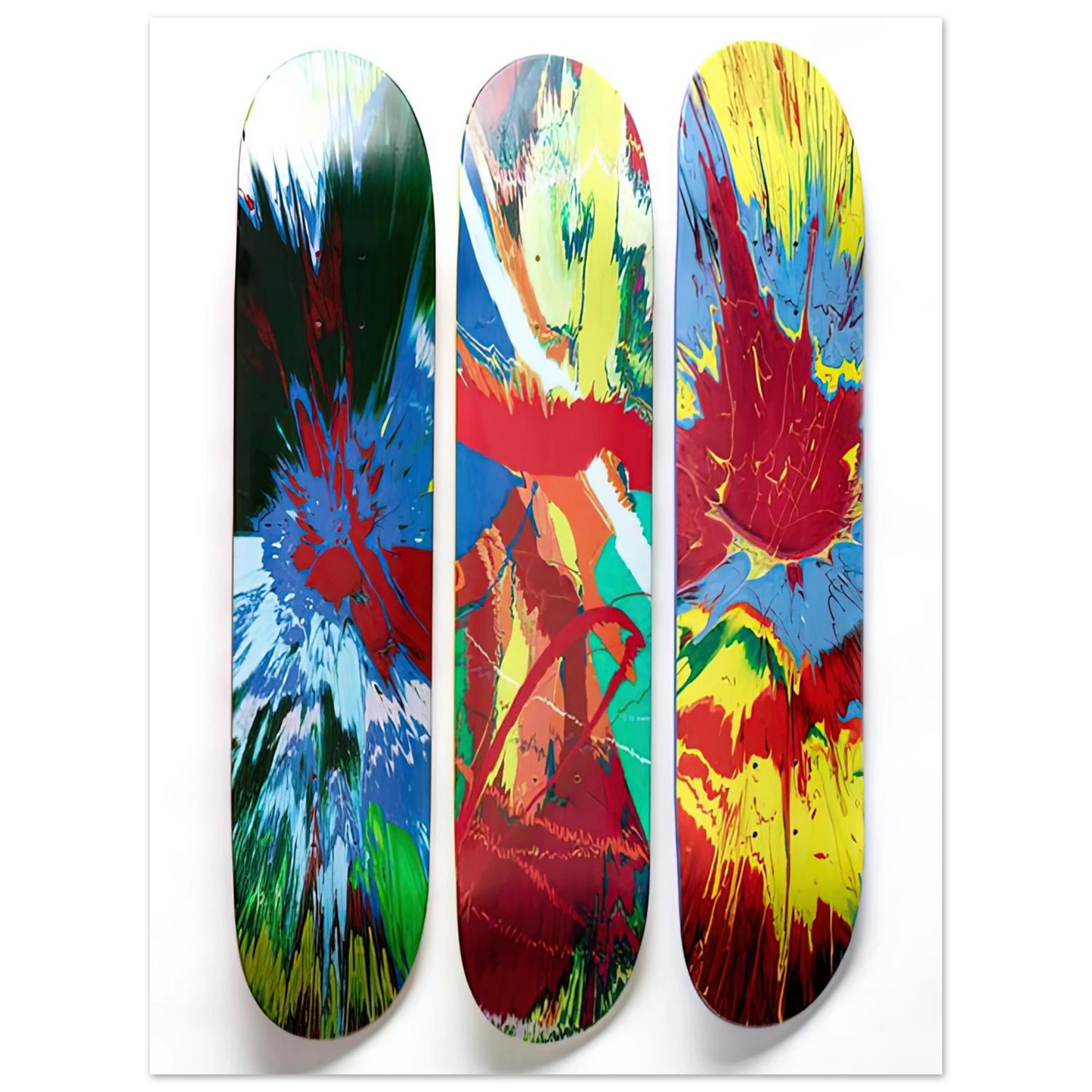 Damien Hirst - SUPREME SKATE DECKS 75x100 cm / 30x40inches Fine Art Poster
