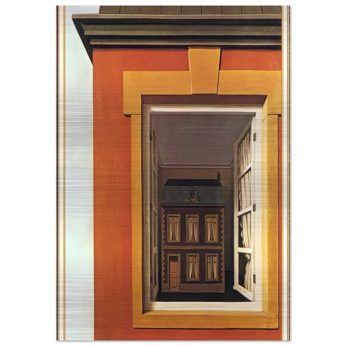 IN PRAISE OF DIALECTICS 1937 - Rene Magritte Brushed Aluminum Print - 70x100 cm / 28x40 inches | Rene Magritte Aluminum Print | Rene Magritte Prints