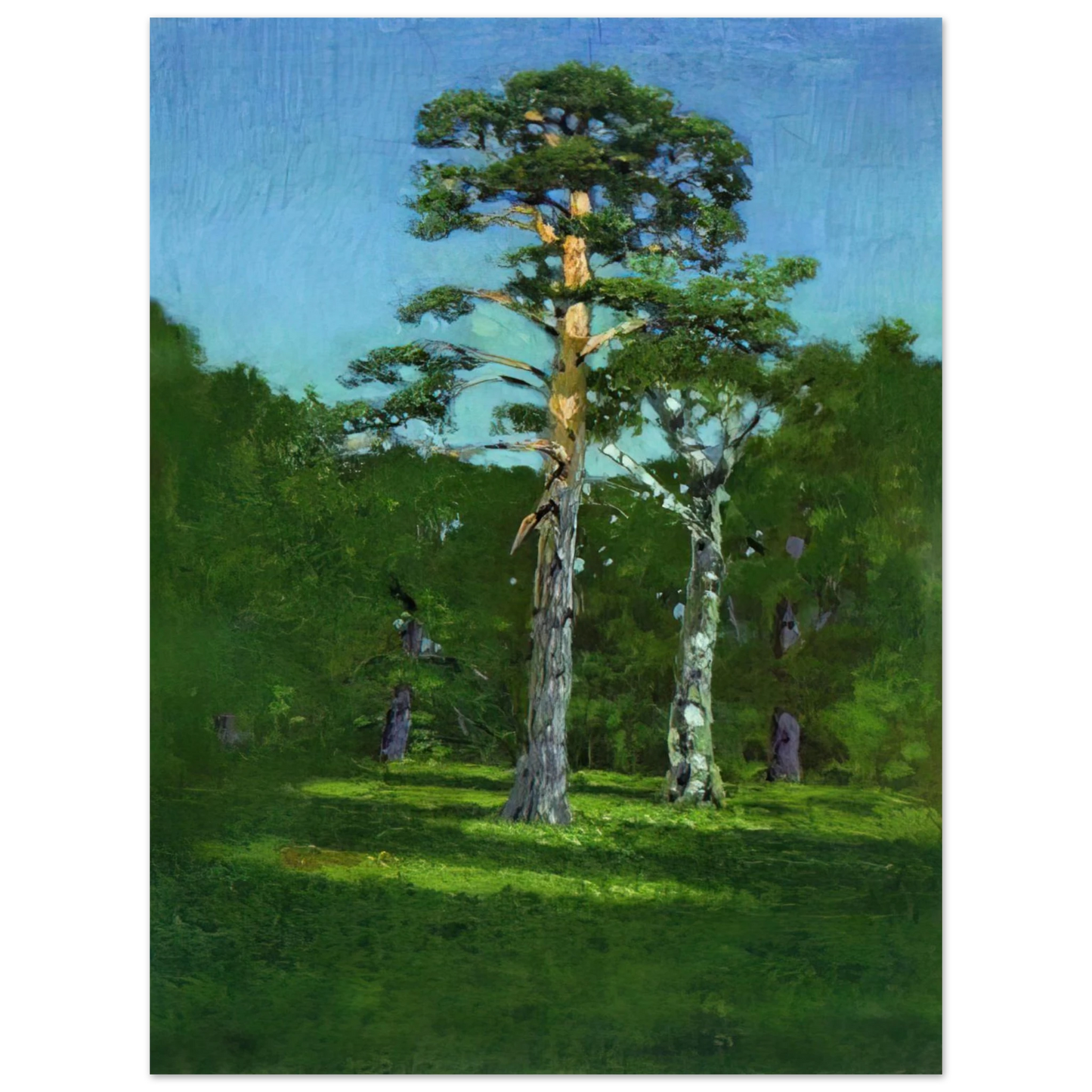 Arkhyp Kuindzhi - Pine 75x100 cm / 30x40inches Fine Art Poster
