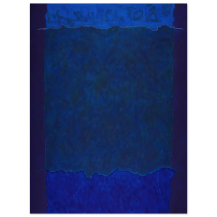 Theodoros Stamos - Infinity Fields, Lefkada Series - 1980 75x100 cm / 30x40inches Fine Art Poster