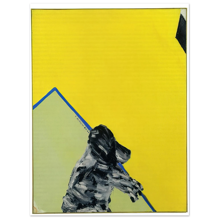 Raoul De Keyser - Baron in Al Held-Veld - 1966 75x100 cm / 30x40inches Fine Art Poster
