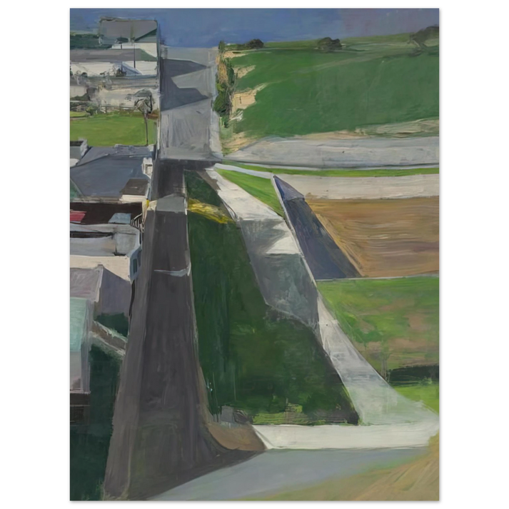 Richard Diebenkorn - Cityscape I 75x100 cm / 30x40inches Fine Art Poster