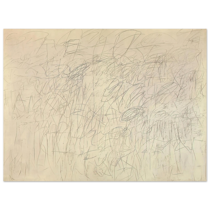 Cy Twombly - Academy 75x100 cm / 30x40inches Fine Art Poster