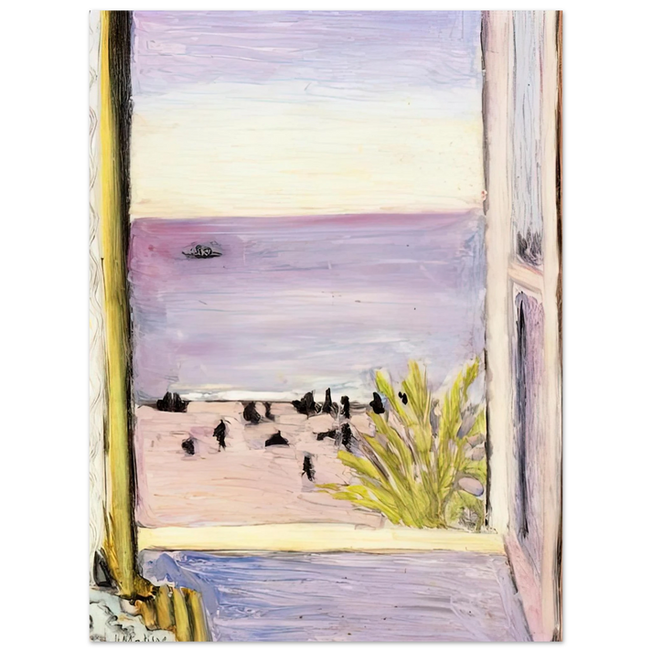 Henri Matisse - THE OPEN WINDOW 1921 75x100 cm / 30x40inches Fine Art Poster