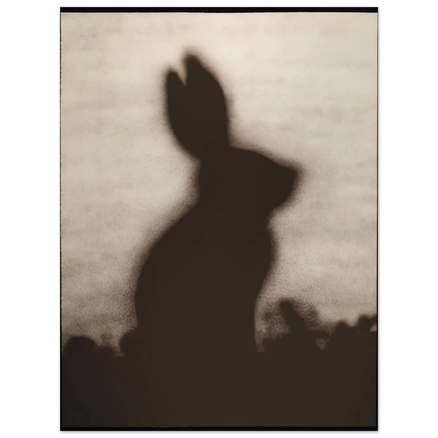 Edward Ruscha - RABBIT 1986 75x100 cm / 30x40inches Fine Art Poster