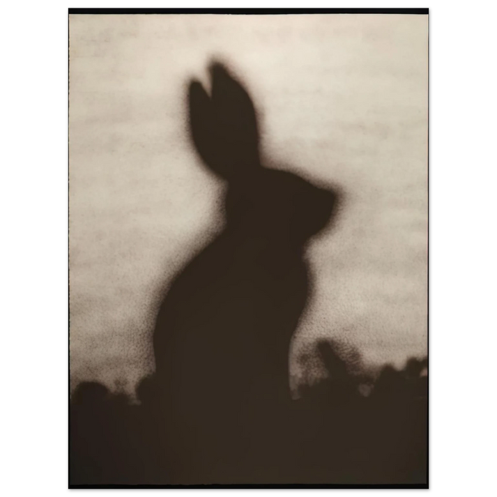 Edward Ruscha - RABBIT 1986 75x100 cm / 30x40inches Fine Art Poster