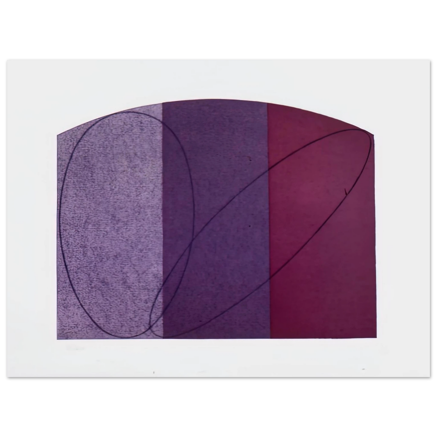 Robert Mangold - UNTITLED FCPA 1995 75x100 cm / 30x40inches Fine Art Poster