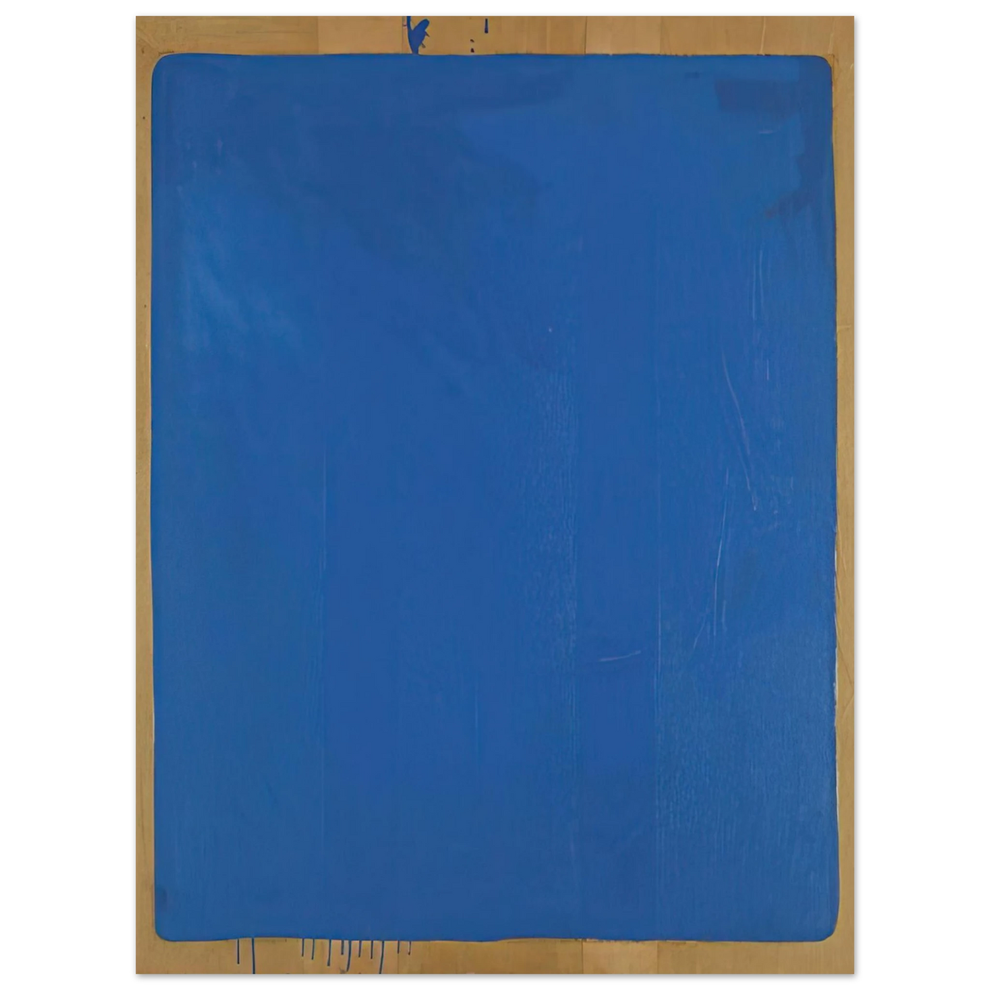 Mario Schifano - Monocromo blu - 1961 75x100 cm / 30x40inches Fine Art Poster