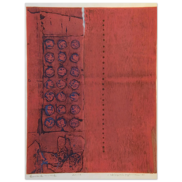 Hiroyuki Tajima - Benibe B - 1961 75x100 cm / 30x40inches Fine Art Poster