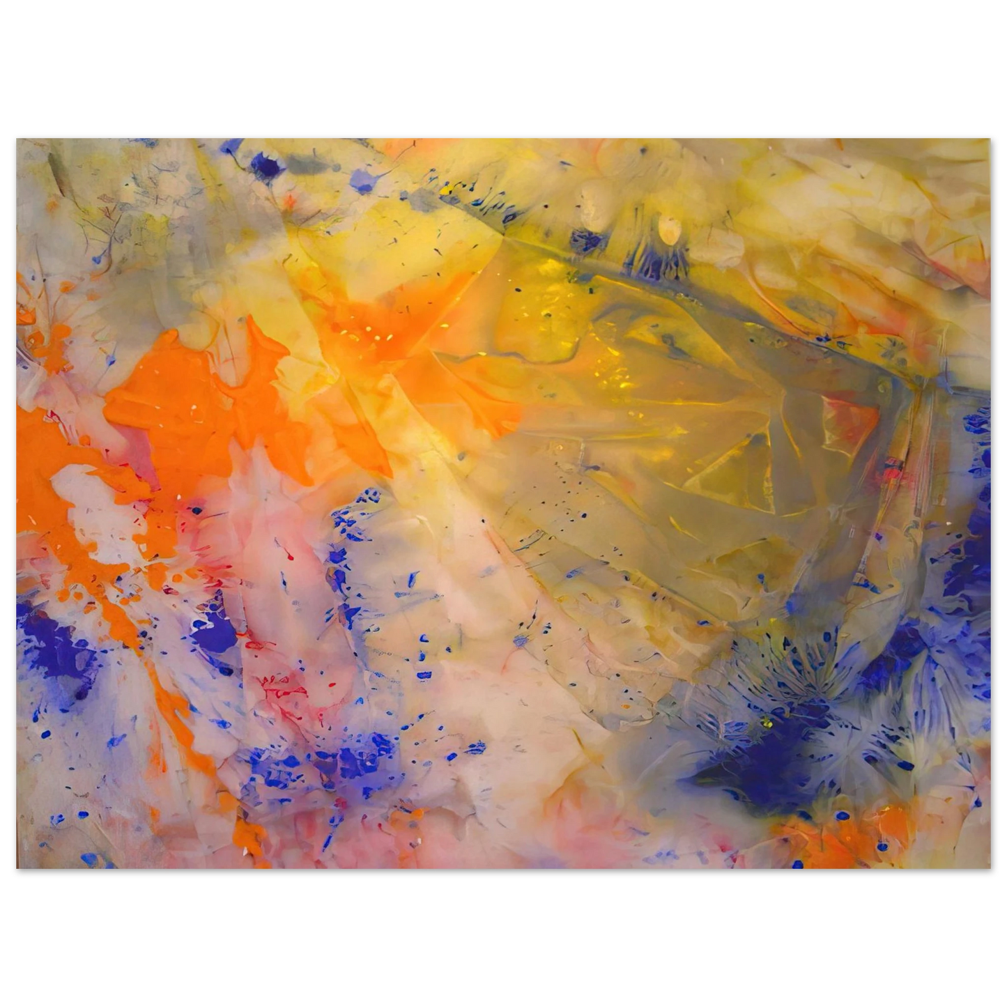 Sam Gilliam - A Spring Thaw 75x100 cm / 30x40inches Fine Art Poster