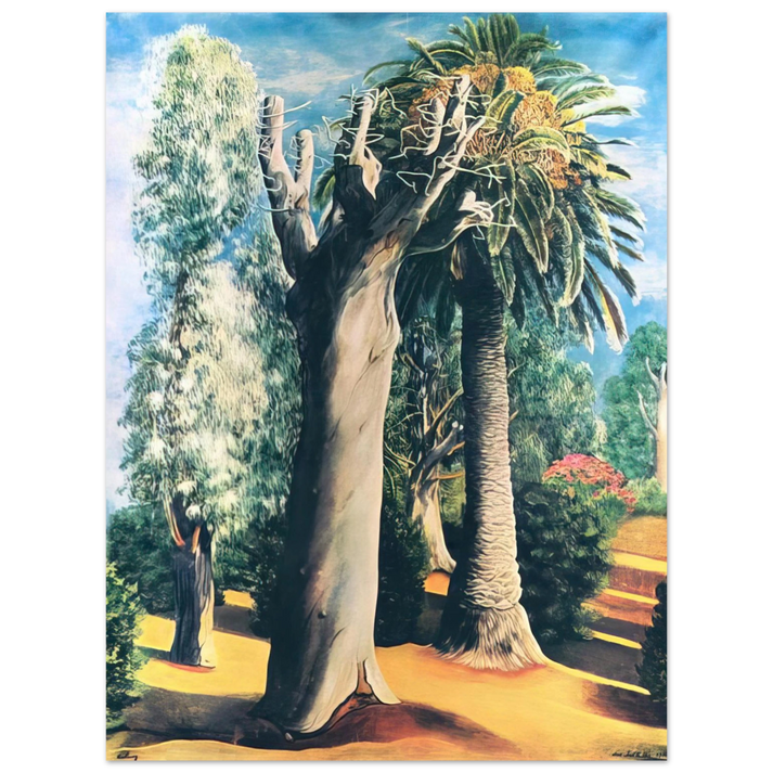 Moise Kisling - EUCALYPTUS AND PALM 1935 75x100 cm / 30x40inches Fine Art Poster