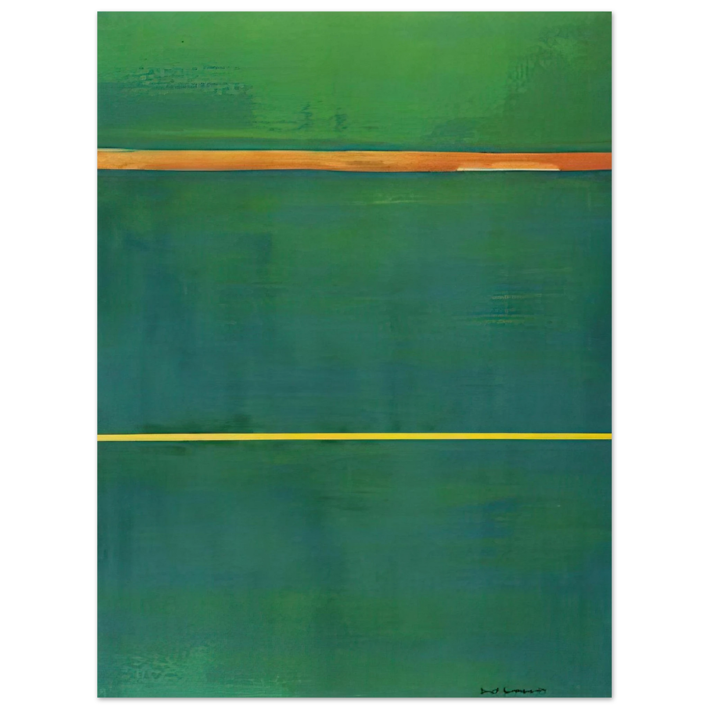 Barnett Newman - Dionysius 75x100 cm / 30x40inches Fine Art Poster