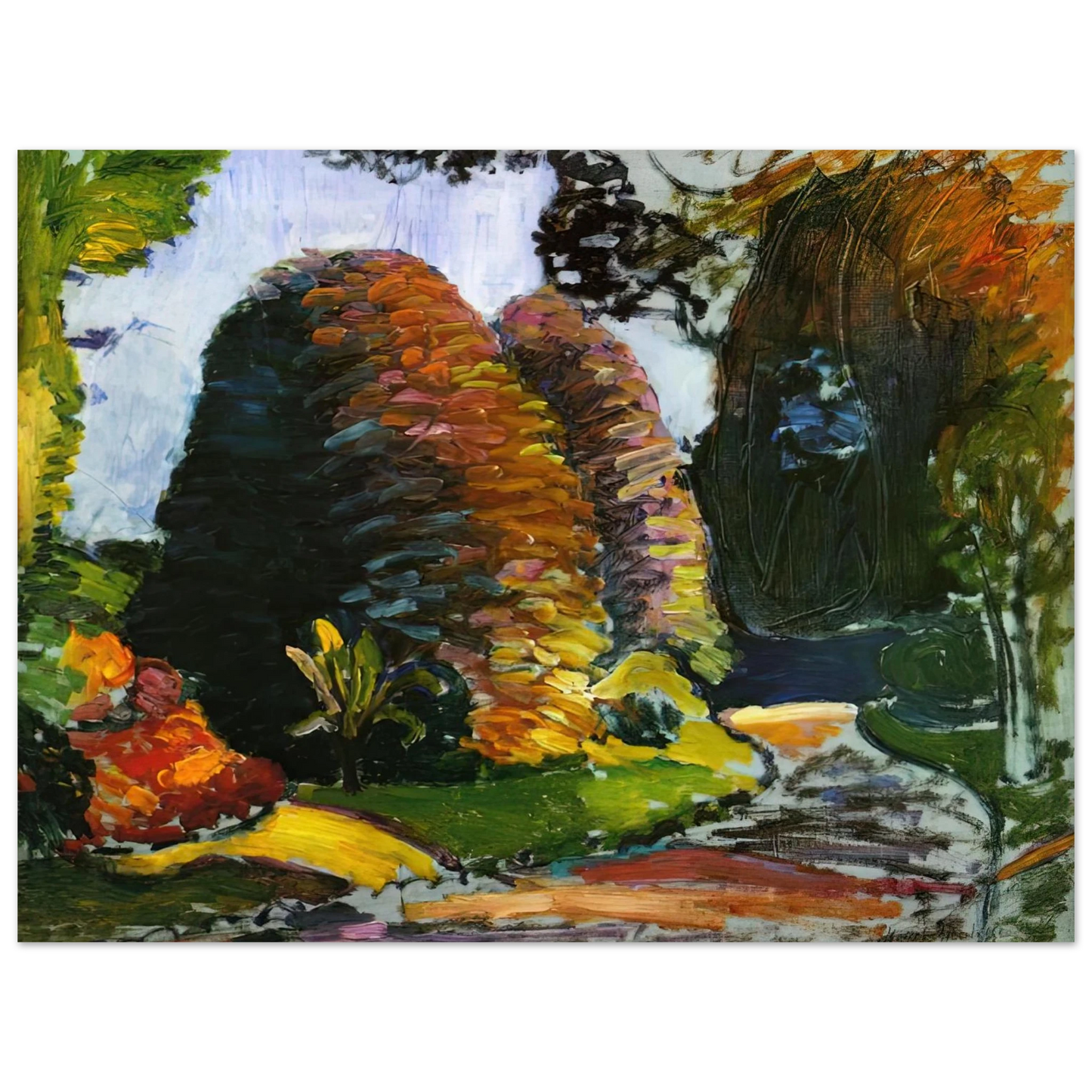 Henri Matisse - LUXEMBOURG GARDENS 1903 75x100 cm / 30x40inches Fine Art Poster
