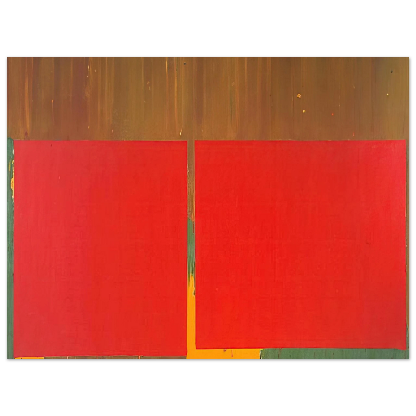 John Hoyland - 17. 3. 69 - 1969 75x100 cm / 30x40inches Fine Art Poster