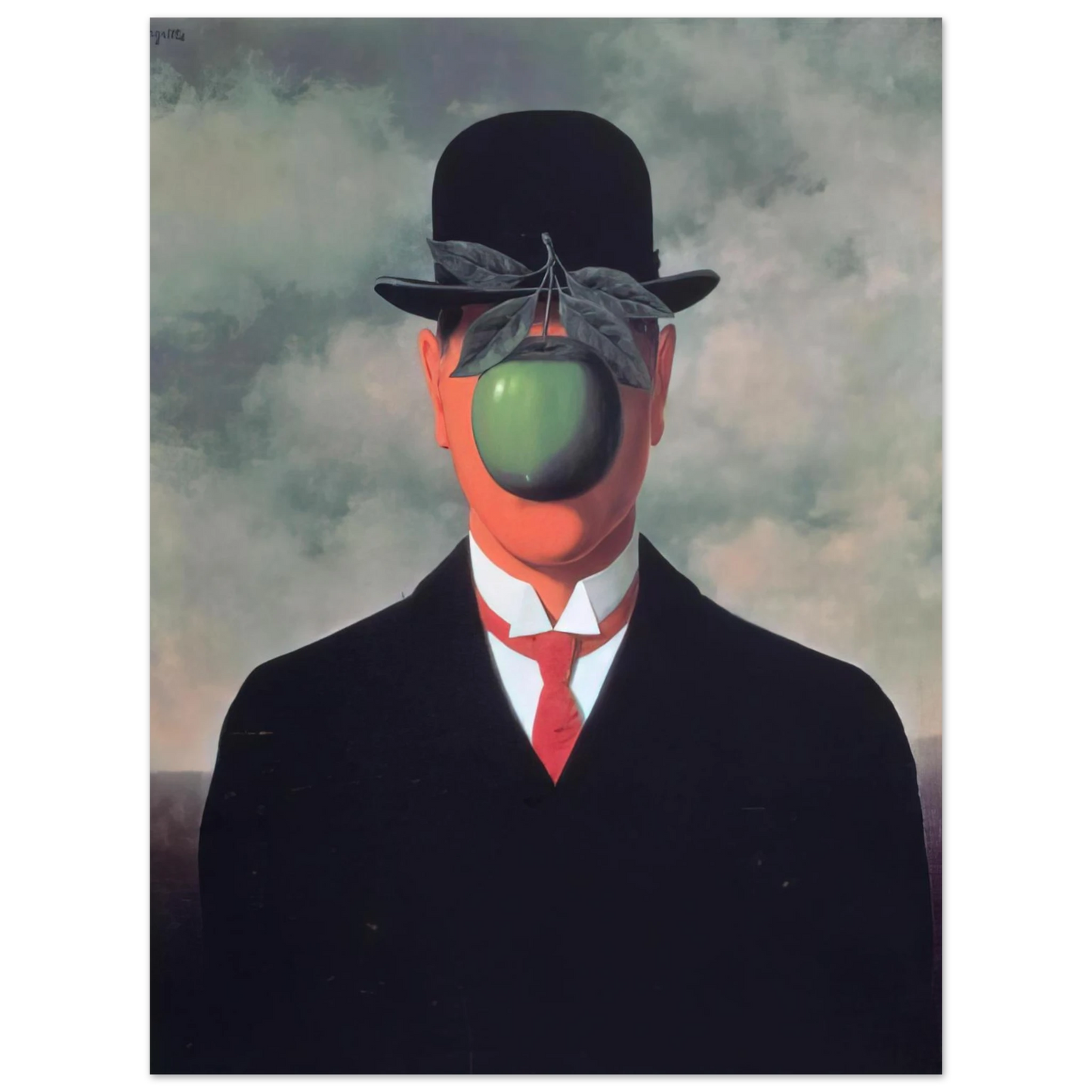 Rene Magritte - THE GREAT WAR 1964 75x100 cm / 30x40inches Fine Art Poster