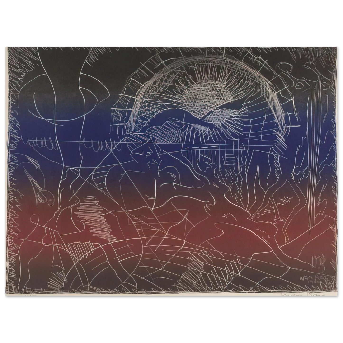 Man Ray - UNTITLED ABSTRACT 75x100 cm / 30x40inches Fine Art Poster
