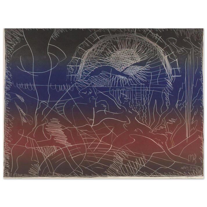 Man Ray - UNTITLED ABSTRACT 75x100 cm / 30x40inches Fine Art Poster