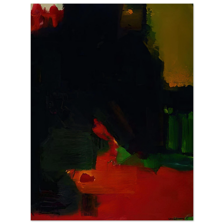 Hans Hofmann - Nocturnal Splendor 75x100 cm / 30x40inches Fine Art Poster