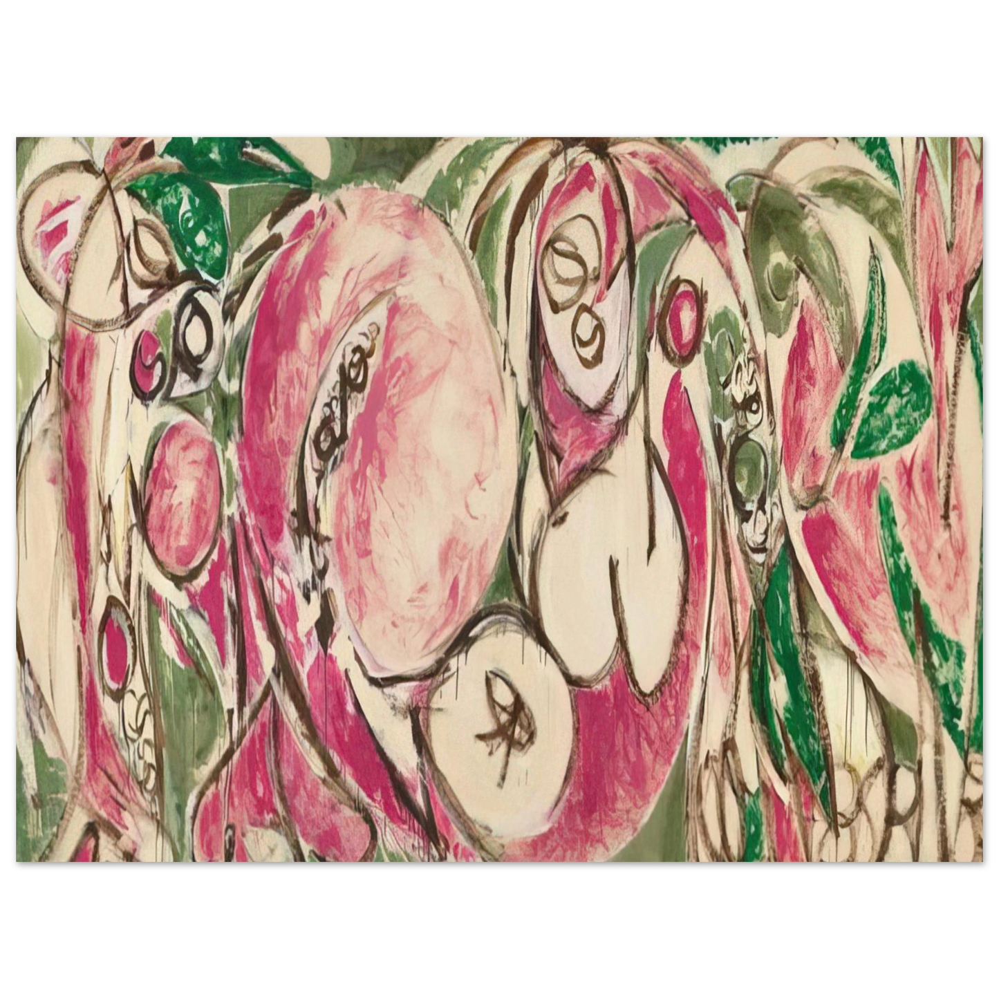 Lee Krasner - The Seasons 75x100 cm / 30x40inches Fine Art Poster