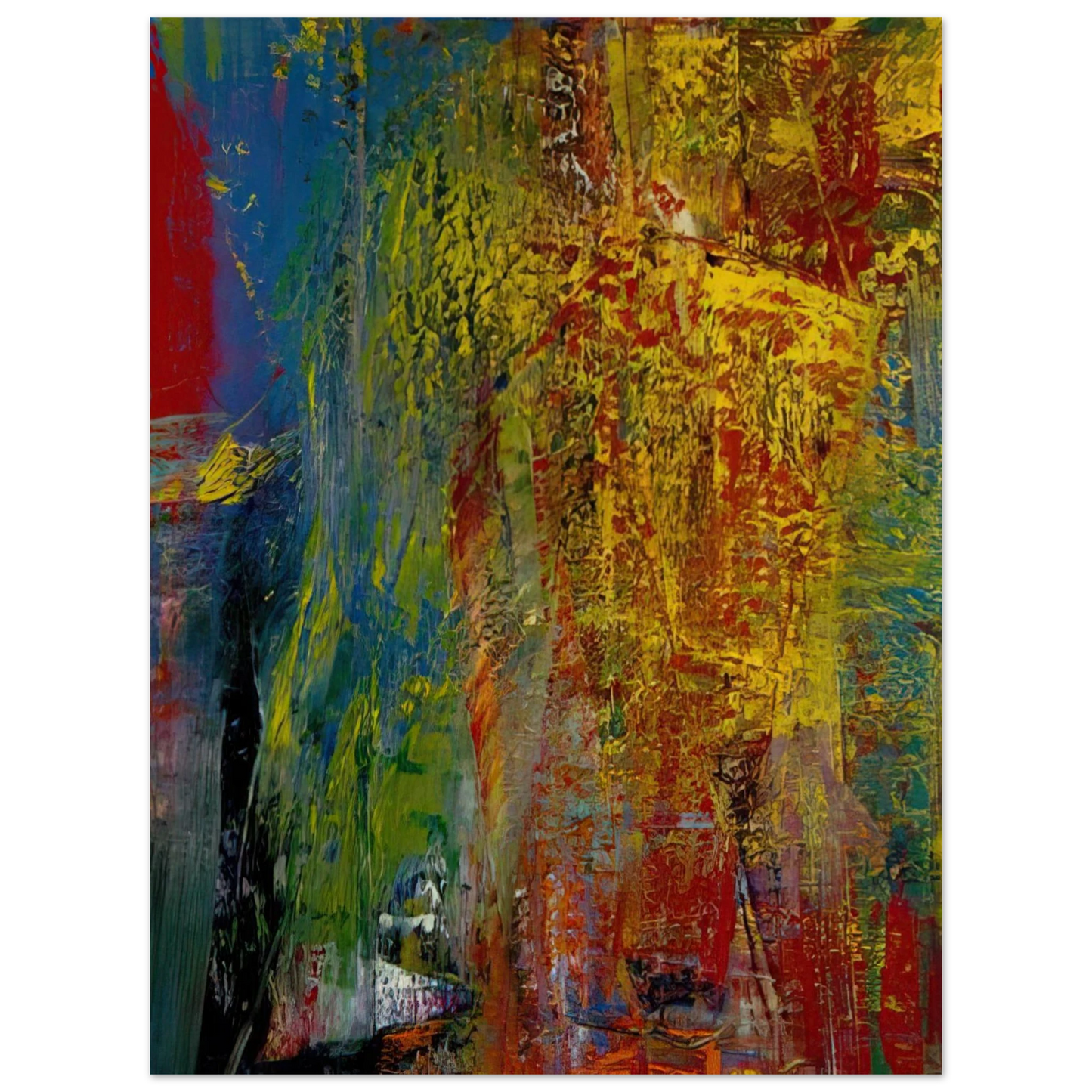 Gerhard Richter - COURBET 75x100 cm / 30x40inches Fine Art Poster