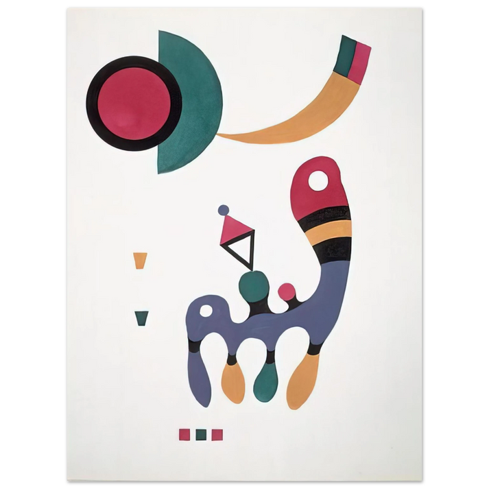 Wassily Kandinsky - COMPOSITION 1944 75x100 cm / 30x40inches Fine Art Poster