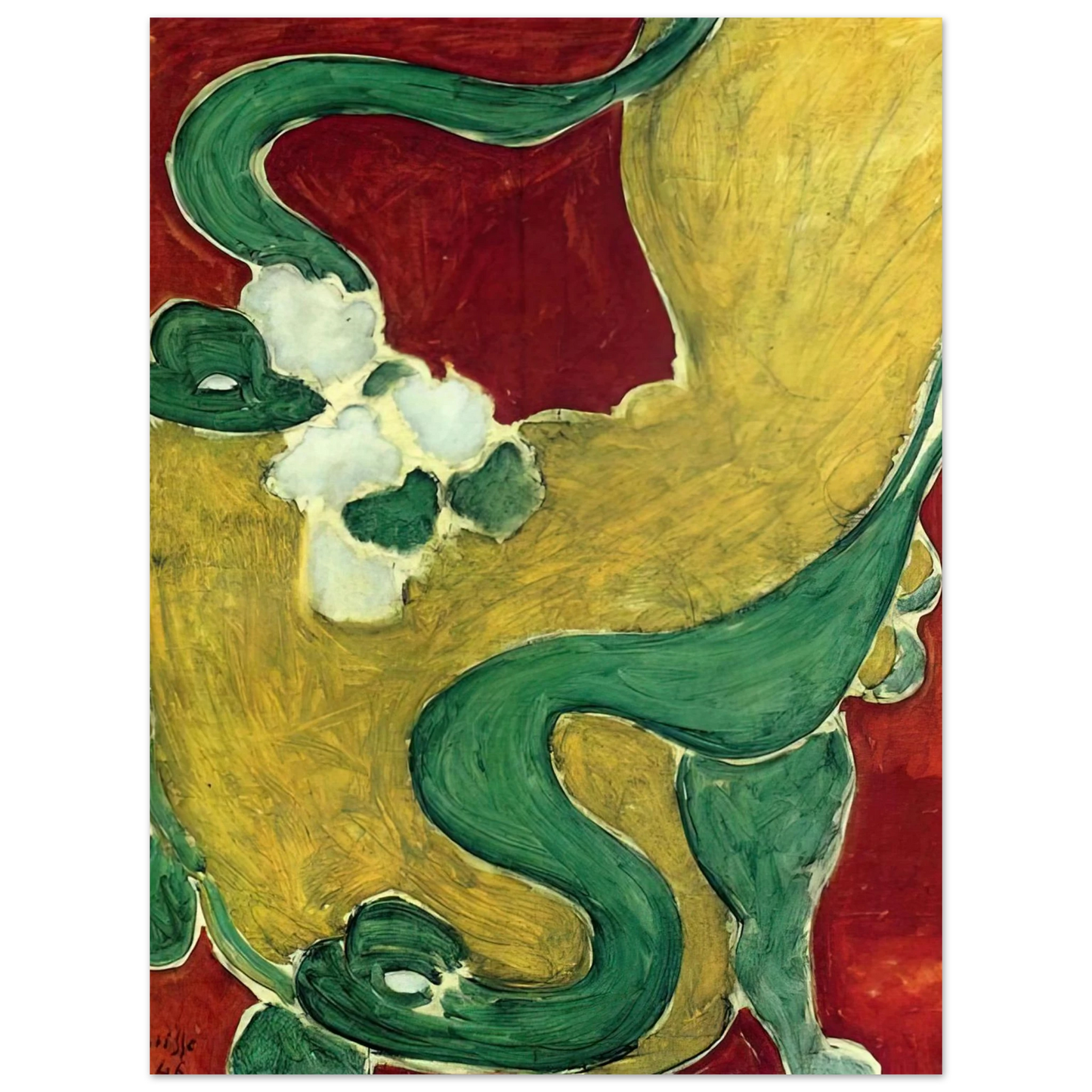 Henri Matisse - THE RACAILLE CHAIR 1946 75x100 cm / 30x40inches Fine Art Poster