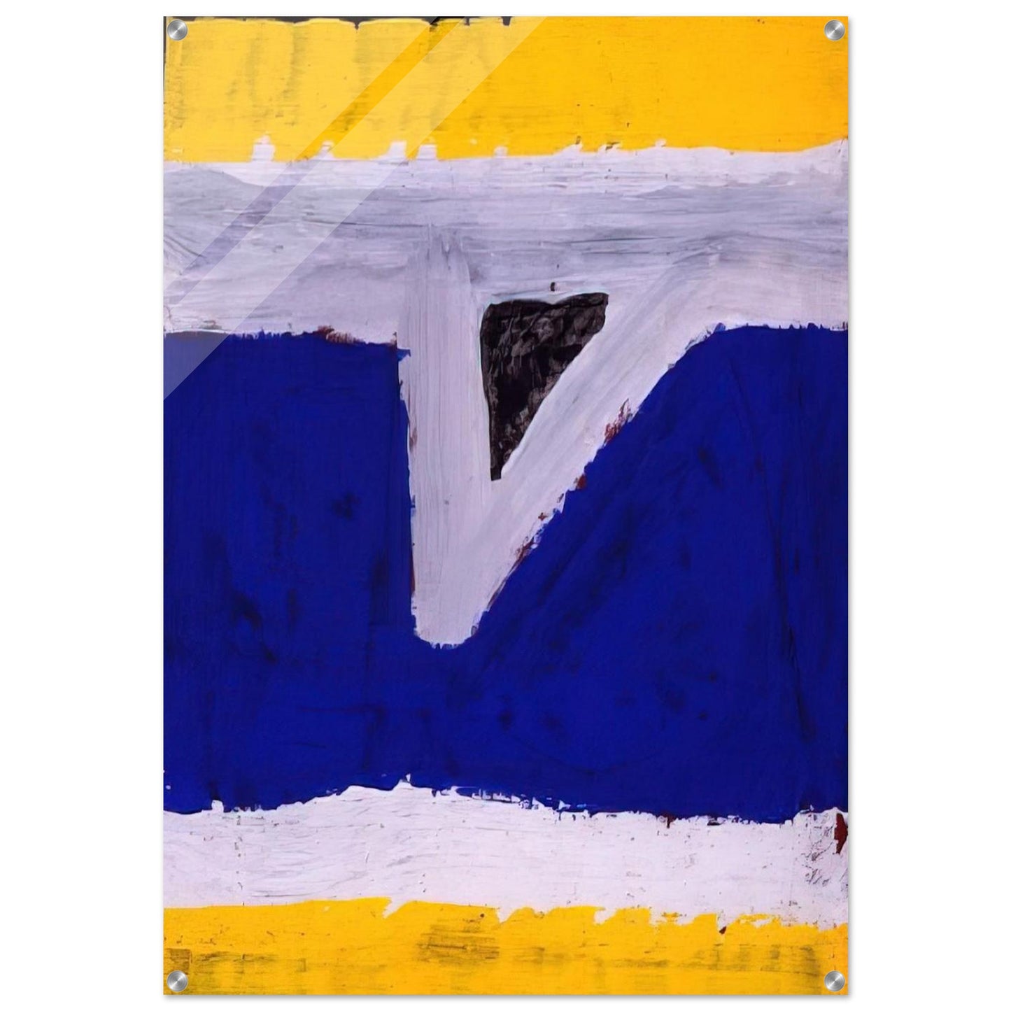 Untitled G-60-06 - Al Held Acrylic Print - 70x100 cm / 28x40″ inches