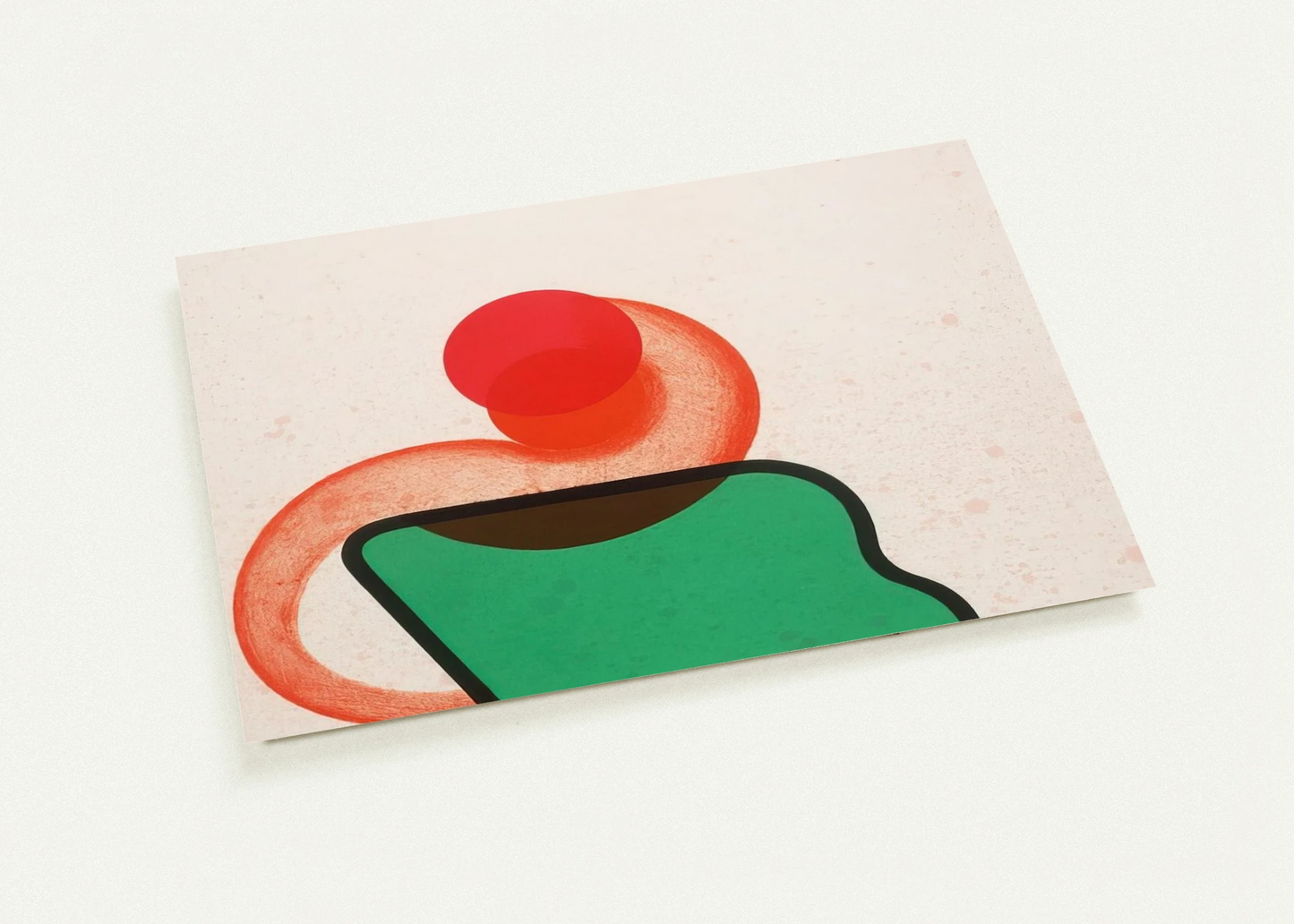 Bedroom - 1968 By Howard Hodgkin Pack of 10 Post Cards | Howard Hodgkin Post Cards | A6 (10.5 x 14.8 cm) - 4.1 x 5.8 inches
