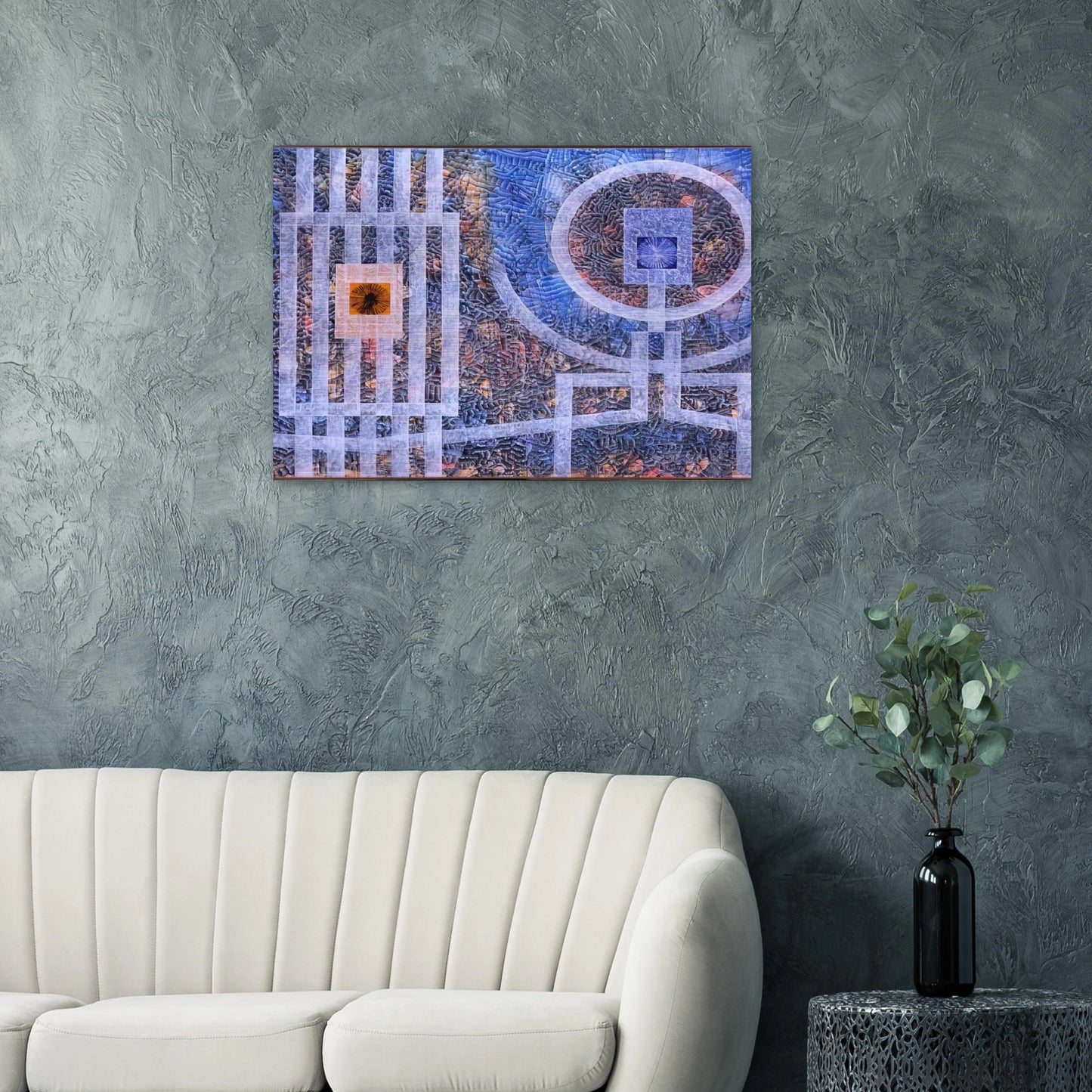 Exile - 1974 - Jimmy Ernst Brushed Aluminum Print - 70x100 cm / 28x40 inches | Jimmy Ernst Aluminum Print | Jimmy Ernst Prints
