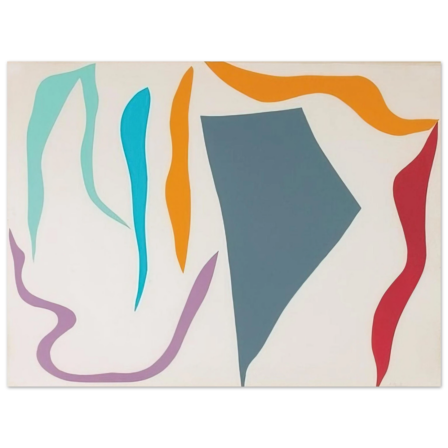 Ray Parker - Untitled - 1980 75x100 cm / 30x40inches Fine Art Poster