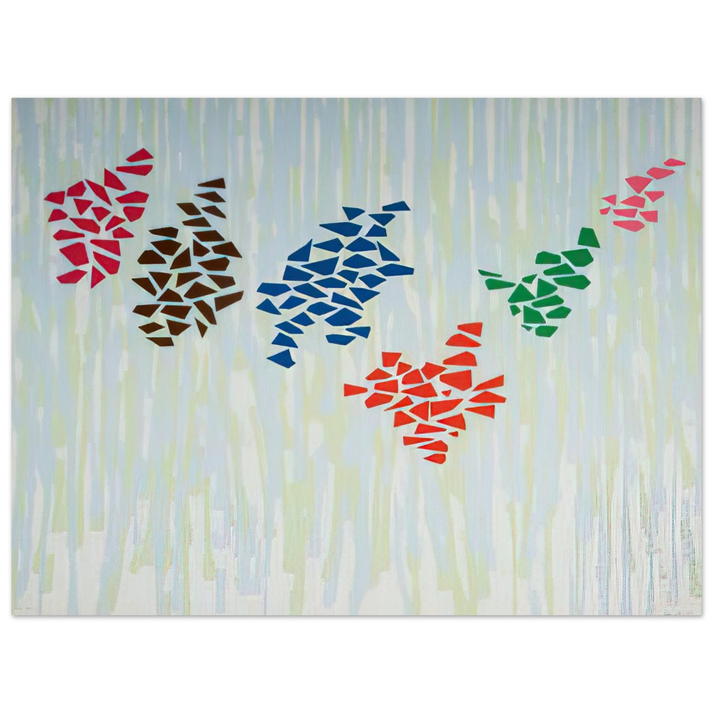 Robert Goodnough - Untitled - 1976 75x100 cm / 30x40inches Fine Art Poster