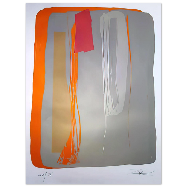 Larry Zox - Untitled 6 - 1980 75x100 cm / 30x40inches Fine Art Poster